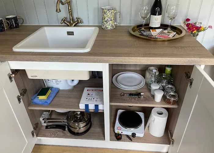 Hytte Lilac Hut Shepherds Hut *